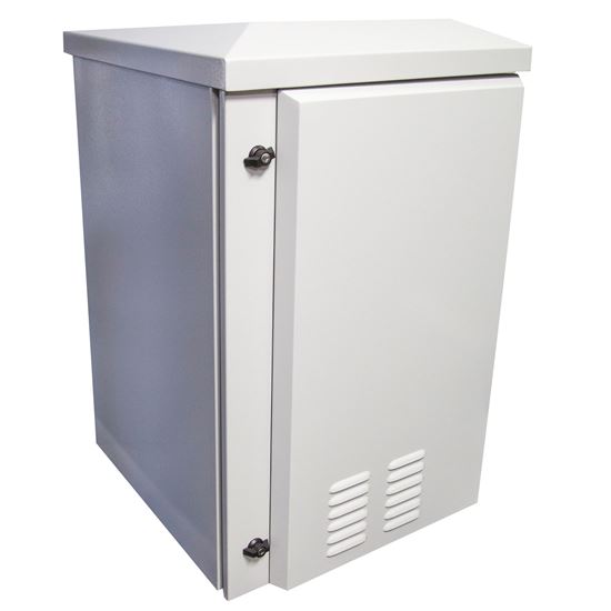 DYNAMIX 12RU Vented Outdoor Wall Mount Cabinet. Ext Dims 611x625x640 Dynamix — view 2