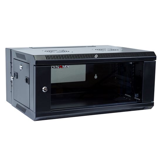 DYNAMIX 4RU Universal Swing Wall Mount Cabinet. Removable Back mount Dynamix — view 2