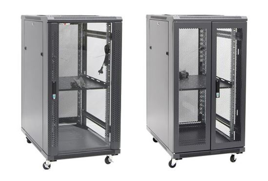 DYNAMIX 22RU Server Cabinet 900mm Deep (600 x 900 x 1190mm). Incl. 1x Dynamix — view 2