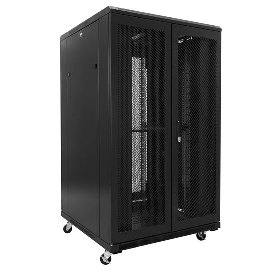 DYNAMIX 27RU Server Cabinet 1000mm Deep (800 x 1000 x 1410mm) Includes Dynamix — view 2