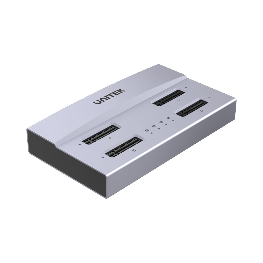 UNITEK 4-Bay M.2 SSD USB4 Docking Station. Unitek — view 2