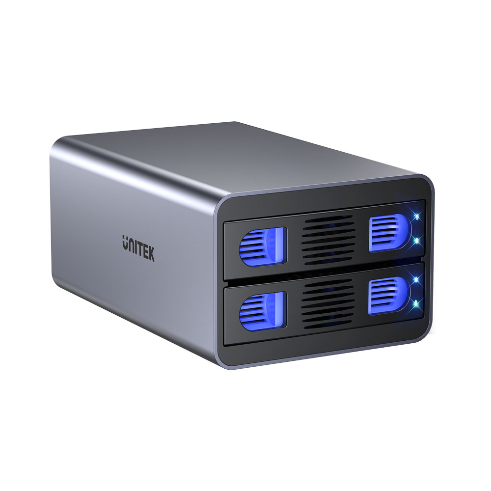 UNITEK 2-Bay External Hard Drive Enclosure. Unitek — view 2