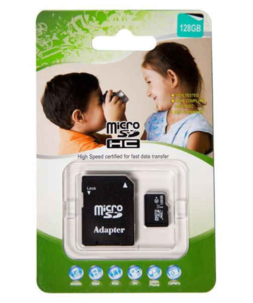 128GB Micro SD High-Speed Certified Flash Card with Adapter. 30MB/Sec. Dynamix — view 2