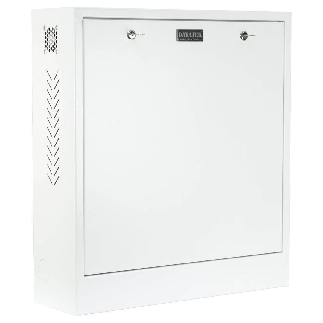 DATATEK Dual Lock Security Cabinet with 5 Outlet PDU & 2x Cooling Fans DATATEK — view 2