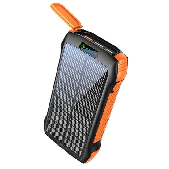PROMATE 20000mAh Rugged EcoLight Solar IP65 Power Bank with 10W Promate — view 2
