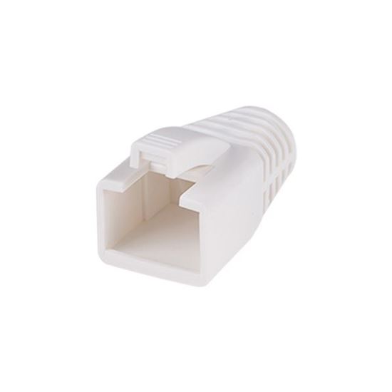 DYNAMIX Strain Relief Boot, OD: 7.5mm, Colour White. 20 Pack. Dynamix — view 2