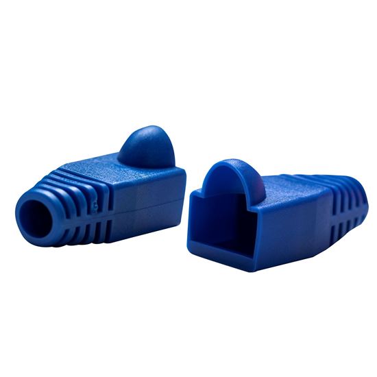 DYNAMIX BLUE RJ45 Strain Relief Boot (6.0mm Outside Diameter). 20pk Dynamix — view 2