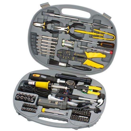 SPROTEK 145 Piece Computer Tool Kit. Includes Tamper screw bits. Sprotek — view 2