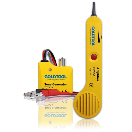 GOLDTOOL Tone Generator & Probe Kit Trace Wire Paths & Identify Cables. Goldtool — view 2