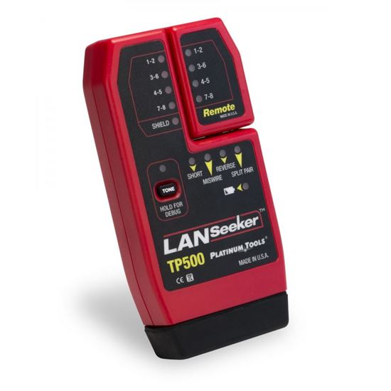 PLATINUM TOOLS LANSeeker Cable Tester & Tone Generator. Identify Platinum Tools — view 2