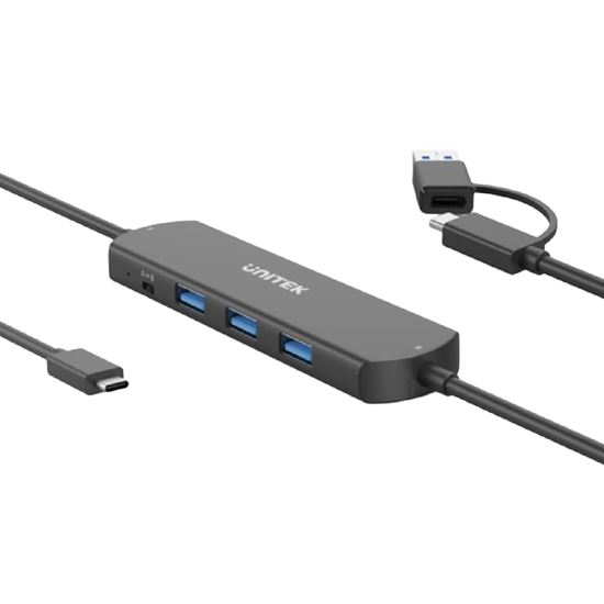UNITEK USB 10Gbps KVM Hub. Data Intercopy. Share 3 USB-A Ports Unitek — view 2