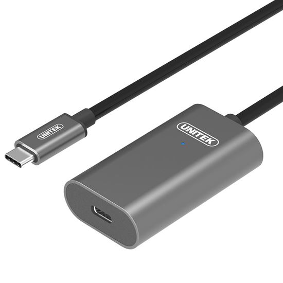 UNITEK 5M USB 3.1 USB-C Active Extension Cable. USB-C Male to Unitek — view 2