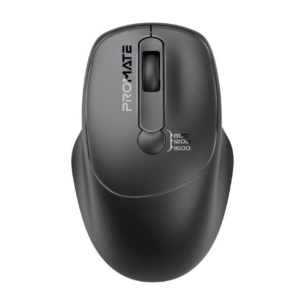 EZGrip Ambidextrous Ergonomic Wireless Mouse. 800/1200/1600Dpi Plug & Play PROMATE — view 1
