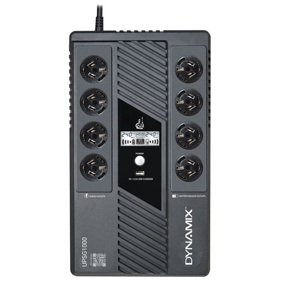 DYNAMIX SafeGuard 1000VA/600W Line Interactive UPS, 4 x NZ Dynamix — view 2