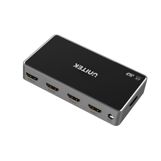 UNITEK 1-In-4-Out 4K HDMI 1.4 Splitter. Supports up to 4K@30Hz Unitek — view 2