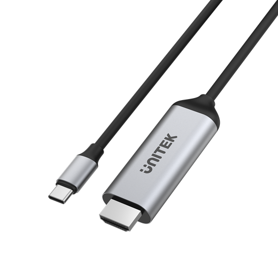 UNITEK 1.8m 4K USB-C to HDMI cable. Premium  Audio Video UltraHD. Unitek — view 2