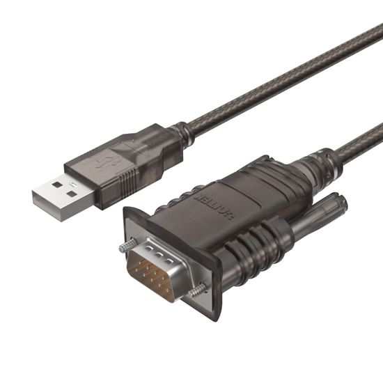 UNITEK 1.5m USB 2.0 to Serial (DB9M) RS232 Converter. Unitek — view 2