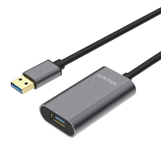 UNITEK 10m USB 3.0 Aluminium Extension Cable. Built-in Extension Unitek — view 2