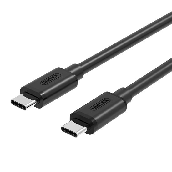 UNITEK 1m 60W USB 3.1 USB-C Male to USB-C Male Cable. Unitek — view 2