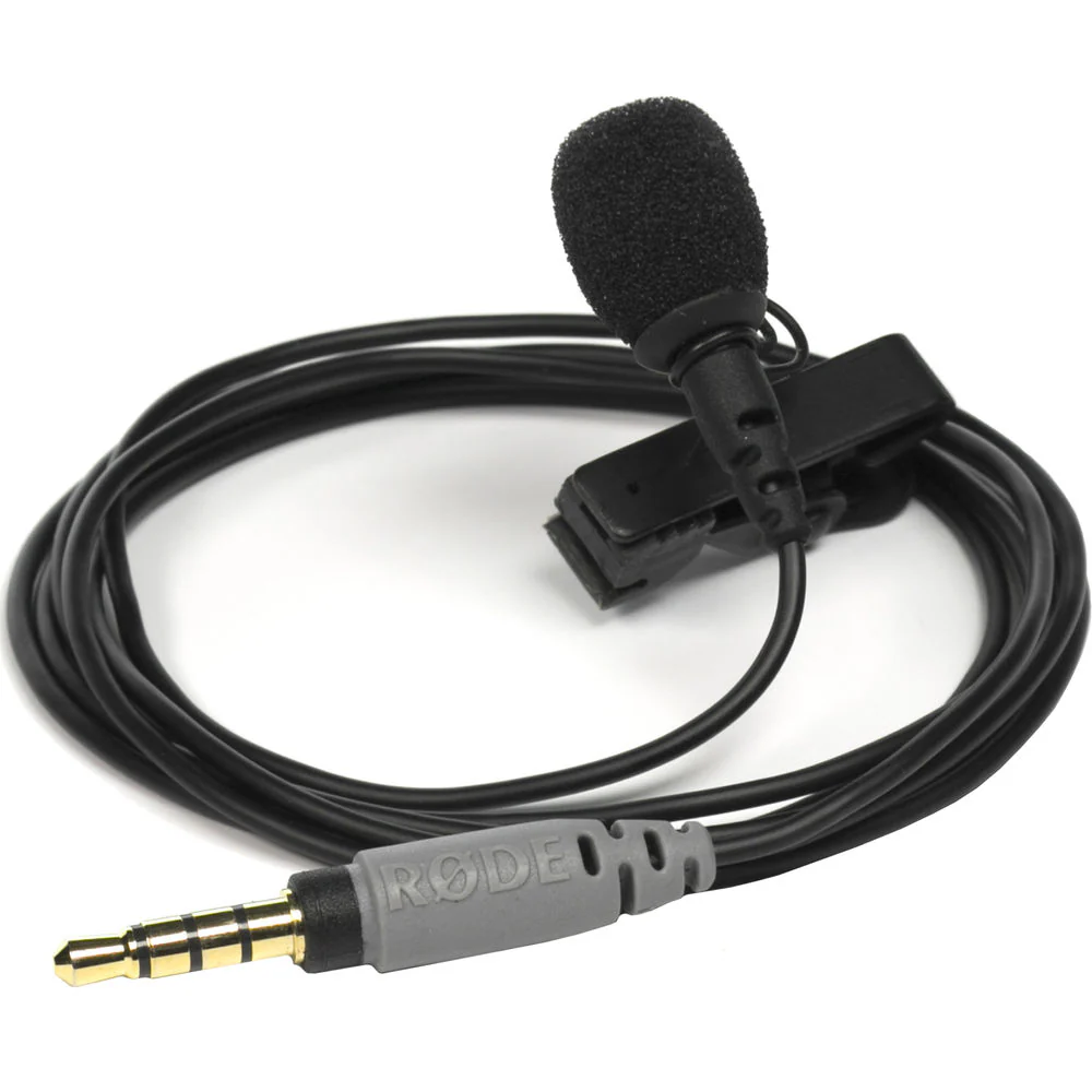 Rode smartLav+ Omnidirectional Lavalier Condenser Microphone for Smart Devices Rode Microphones — view 2