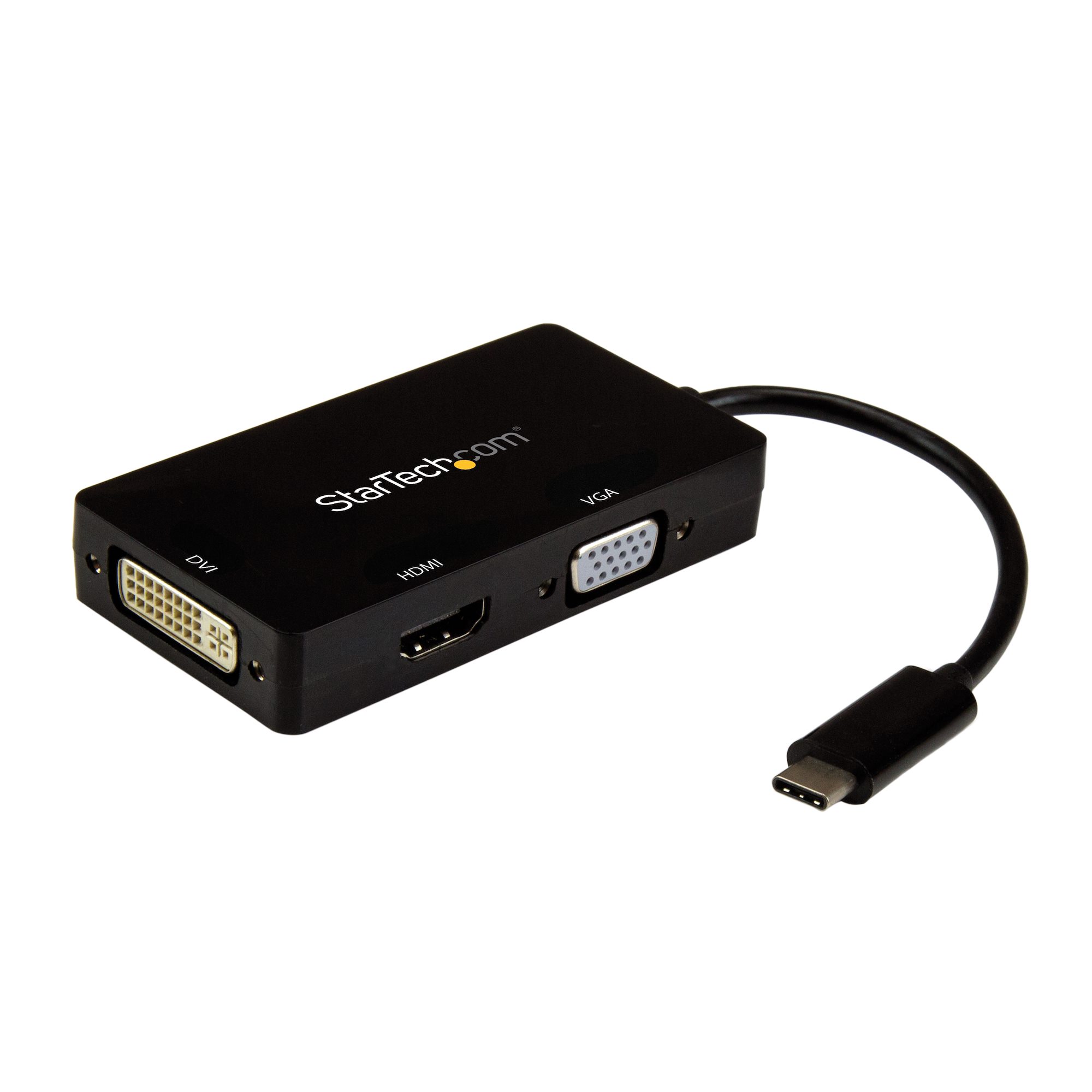 USB C 3 in 1 Multi Display Adapter StarTech.com — view 1