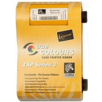 Ribbon Colour YMCKO for ZXP3 200 Images Zebra Technologies — view 2