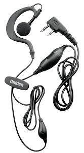 In Ear Microphone for UH810S/UH820S/UH850S Series Uniden — view 2
