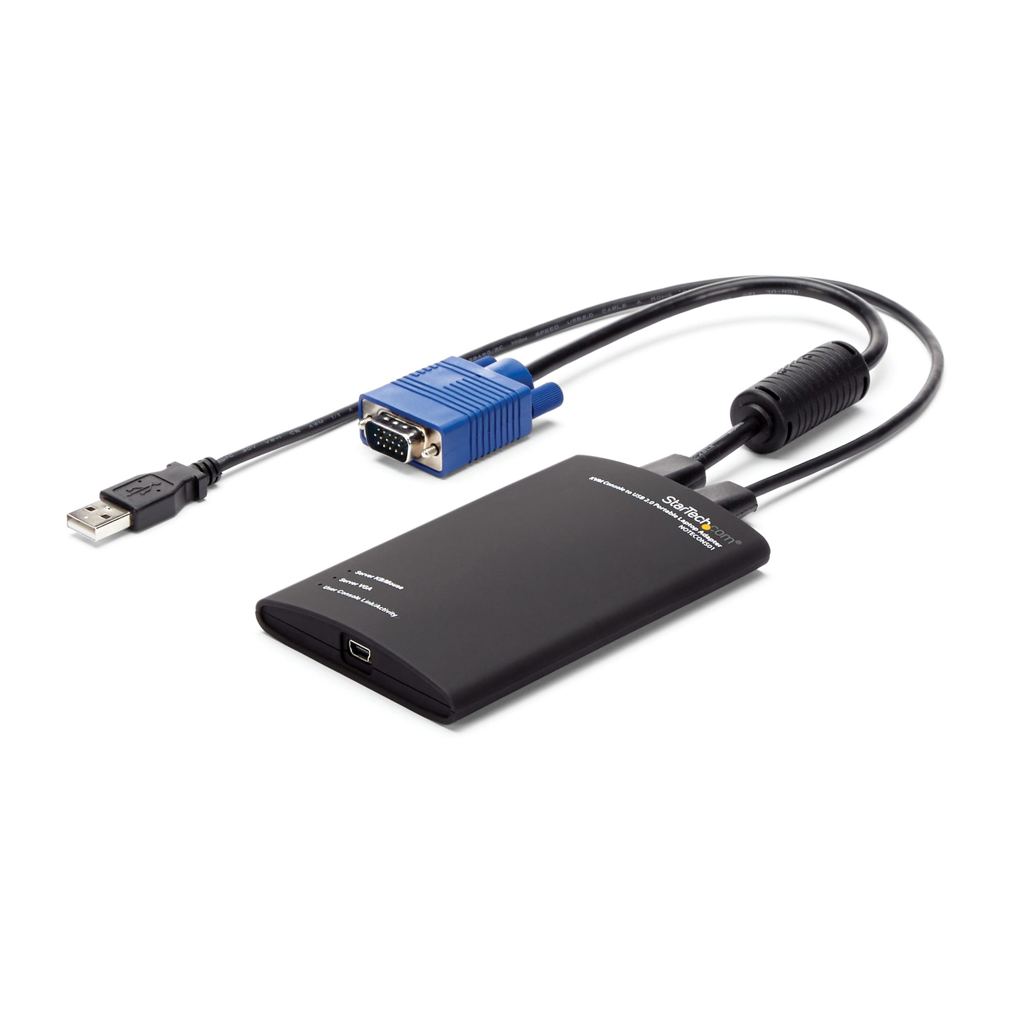 KVM Console to USB 2.0 Laptop Crash Cart Adapter StarTech.com — view 2