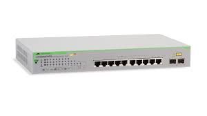 AT-GS920/8PS-40 8 port 10/100/1000T unmanaged PoE+ switch with internal PSU- Configurable with DIP Switch Allied Telesis — view 2