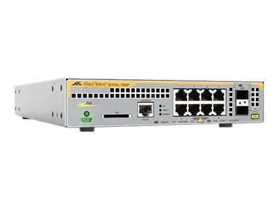 AT-IE210L-10GP-60 Industrial managed PoE+ switch- 8 � 10/100/1000TX PoE+ ports- 2 � 100/1000X SFP Allied Telesis — view 2
