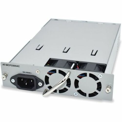 AT-MCF3300PWR-960 TAA (Federal) Optional Spare/Redundant AC PSU for MCF3300 Chassis 10+ (each) # Allied Telesis — view 1