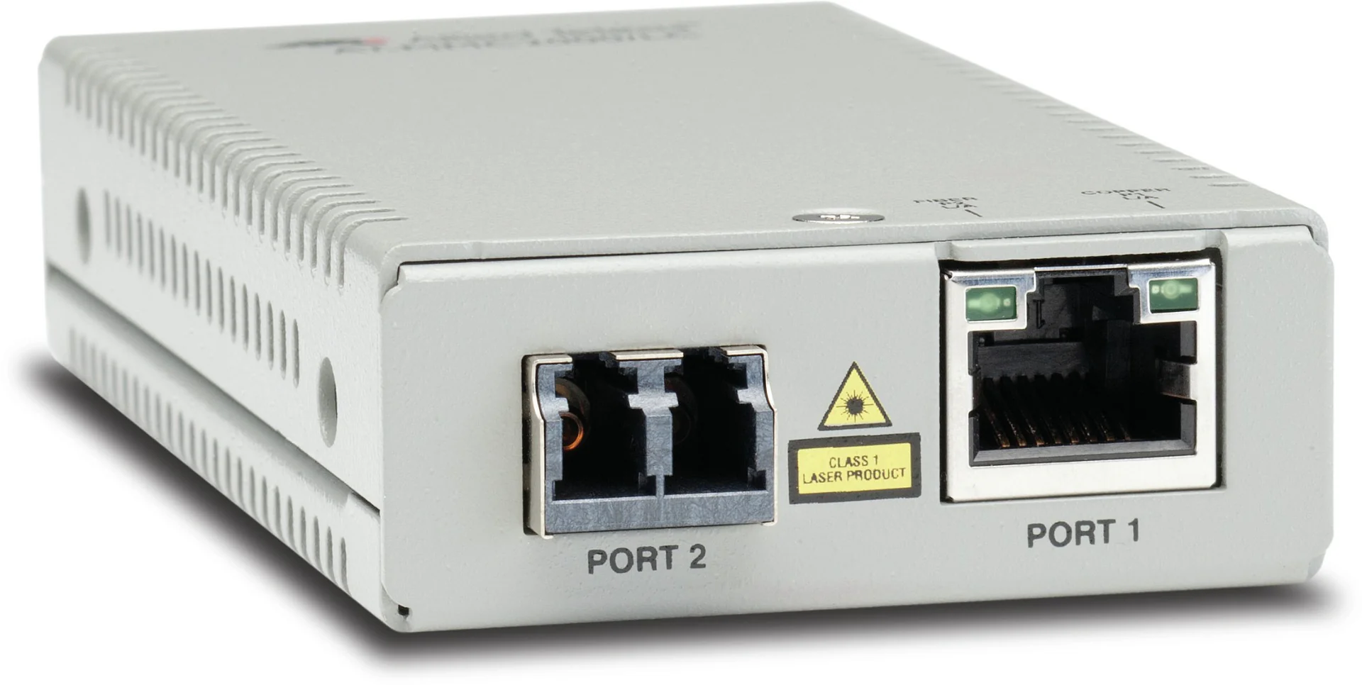 AT-MMC200/LC-960 10/100TX to 100FX/LC MM Media & Rate Converter- Multi-region PSU- TAA (Federal) Allied Telesis — view 2
