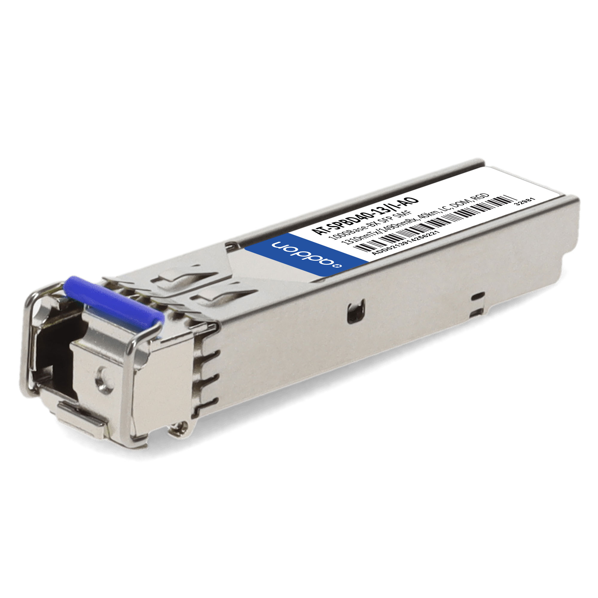 AT-SPBD40-13/I 40 km- Bidirectional- 1 Gigabit/100M SC SFP Allied Telesis — view 2