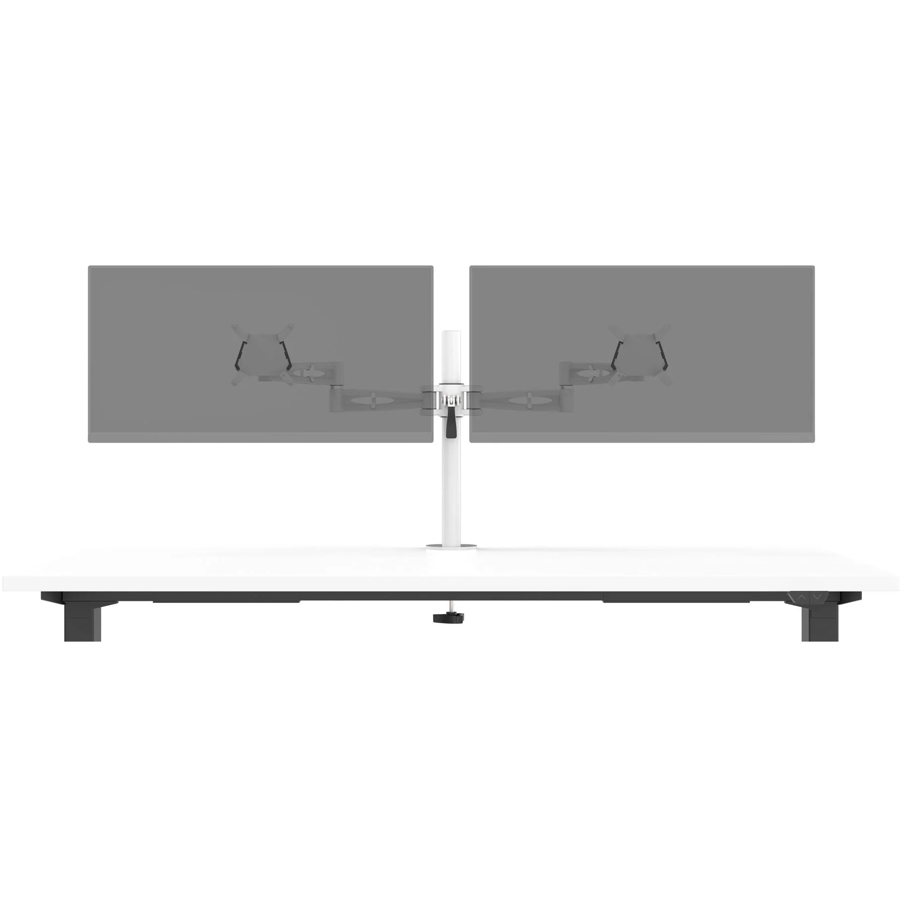 Kardo Double Monitor Arm Black Metalicon — view 2