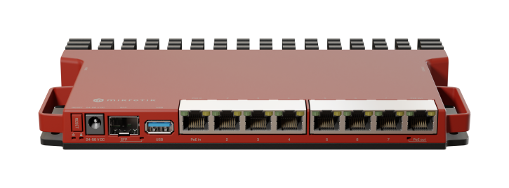 8-Port Rack Mount Gigabit Router with SFP MikroTik — view 2
