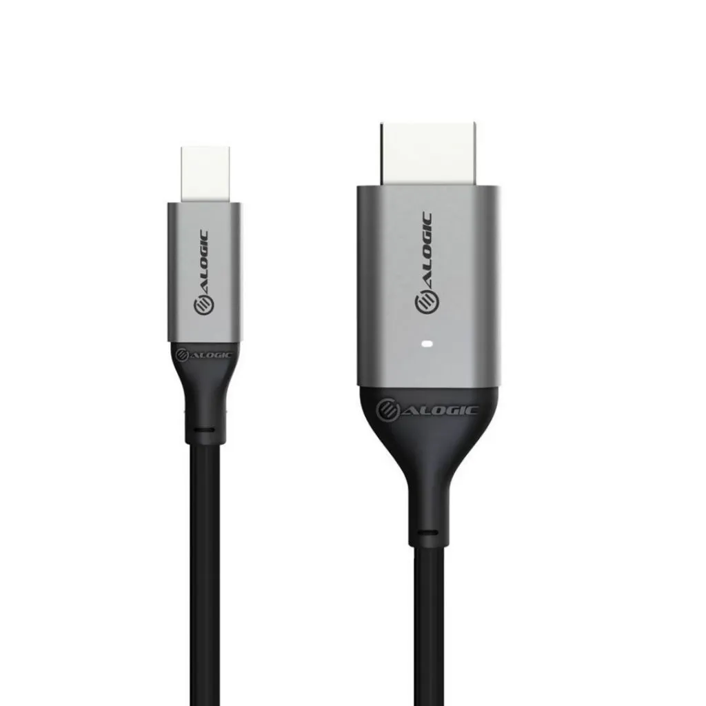Ultra Mini DisplayPort 1.4 to HDMI 2.0 Cable - 4K 2m# Alogic — view 2