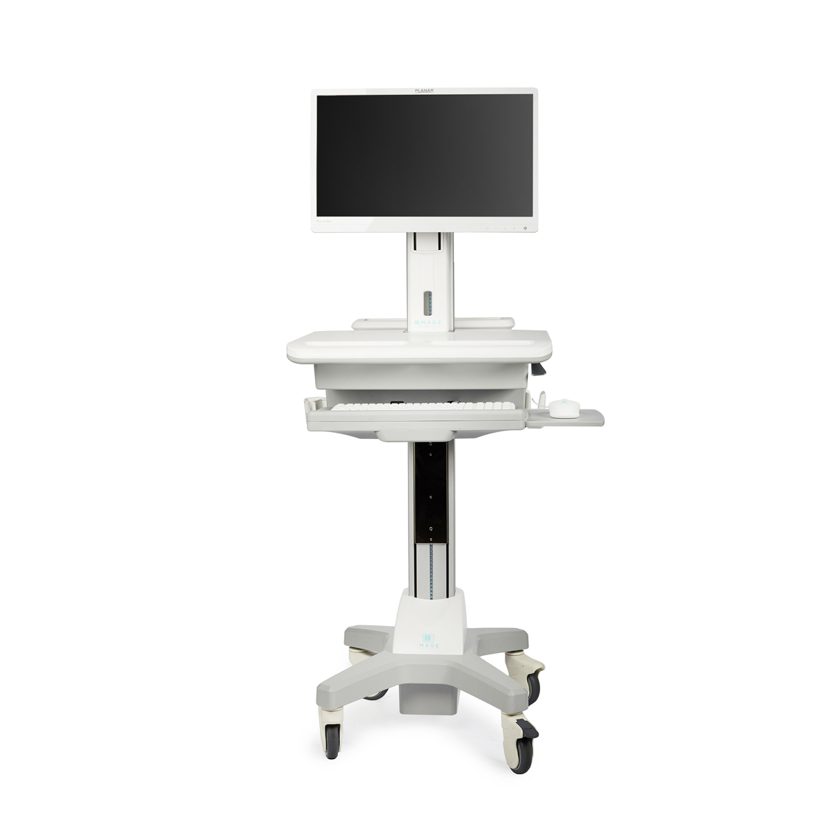Ergonomic Mobile Medical Cart # Image Technology — view 2