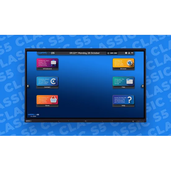 CommBox S5 Classic 98"" Interactive Display# CommBox — view 2