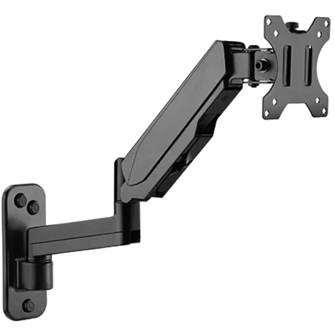 Lumi Wall Mounted Gas Spring VESA Arm Brateck — view 2