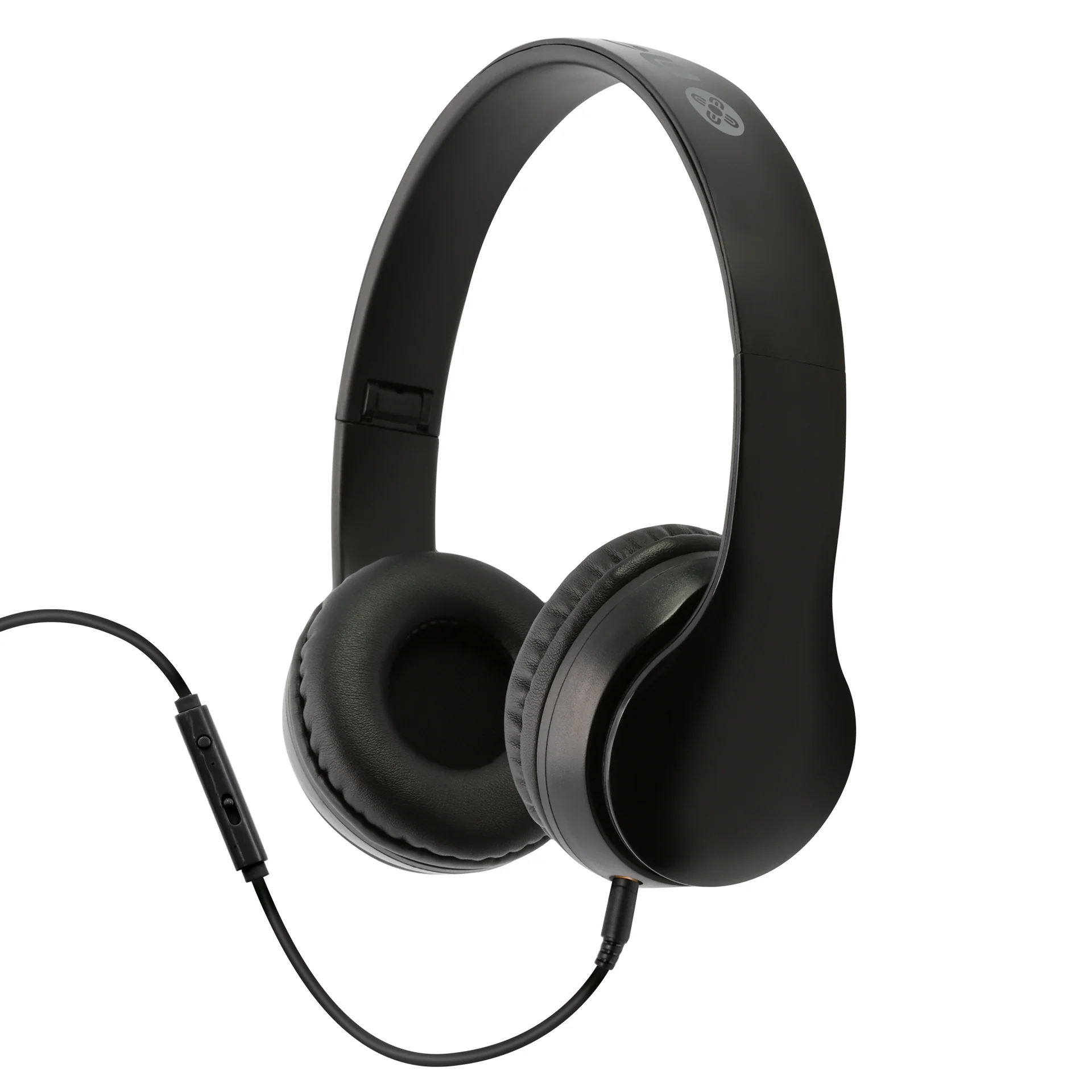 Headphones Flip Wired with In-line Mic Black Moki — view 2