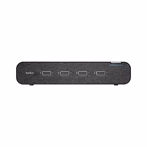 Universal 2nd Gen Secure KVM Switch - 4-Port Dual Head w/ CAC# Belkin — view 2