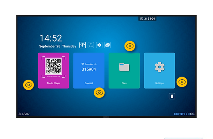 CommBox 65"" 4K Intelligent Gen2 Commercial Display # CommBox — view 2