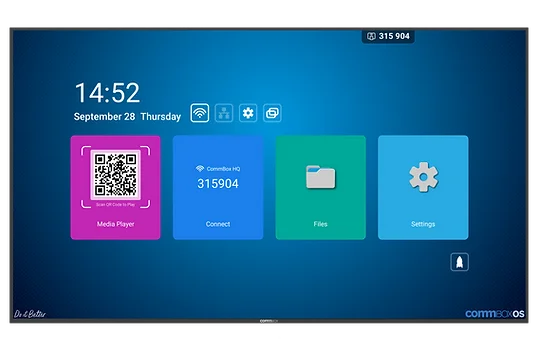 CommBox 86"" 4K Intelligent Gen2 Commercial Display # CommBox — view 2