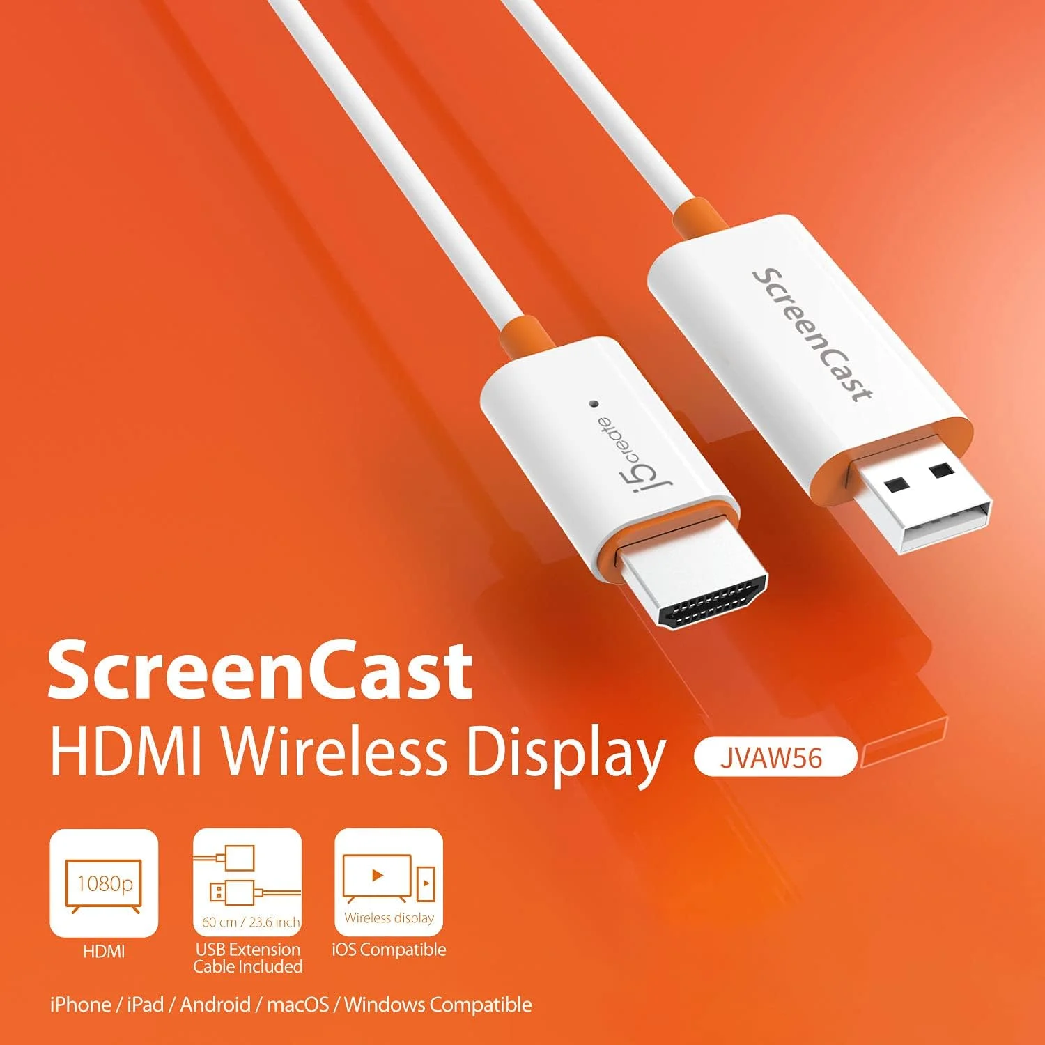 ScreenCast Wireless Display Adapter J5create — view 2