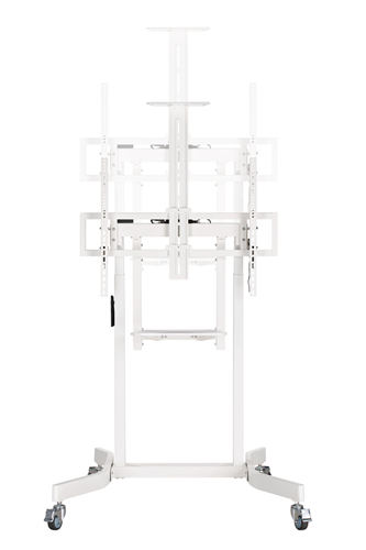 Digitus A461 Motorised Mobile TV/Display Stand 55"-100" White Digitus — view 2