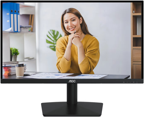 AOC 24B15H3 24" IPS 1920x1080 VGA HDMI 120Hz Frameless Monitor AOC — view 2