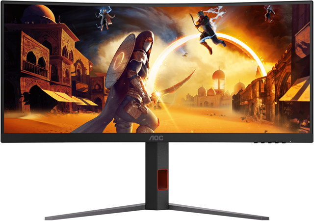 AOC CU34G4Z 34" Curved 3440x1440 1ms HDMI DP USB 240Hz Monitor AOC — view 2