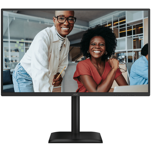 AOC Q27E4UJ 27" IPS 2560x1440 VGA HDMI DP Spkrs Height Adjust 5yr wty AOC — view 2