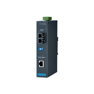 Advantech EKI-2741SX-BE Giga Ethernet to 1000Base-SX Fibre Advantech — view 2