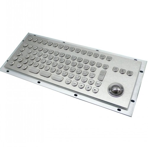 Inputel KB205 Stainless Steel Keyboard + Trackball IP65 - USB Inputel — view 2